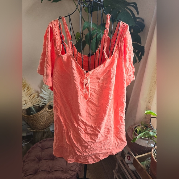 torrid Tops - Torrid Off Shoulder Blouse NWT
